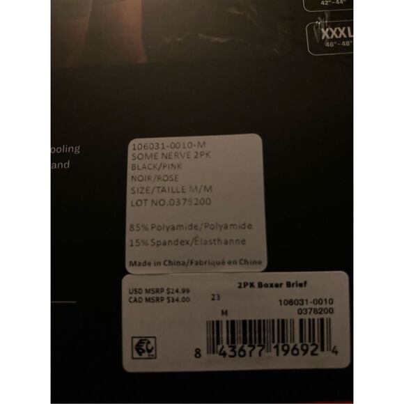Pair of Thieves SuperFit Boxer Briefs 2 Pack M - Picture 6 of 7